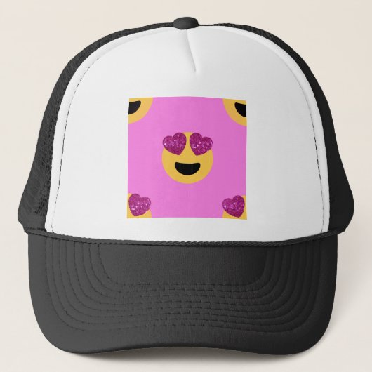 hartoog emoji trucker pet (Voorkant)