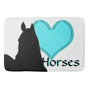 Hartpaarden I Aqua Heart Badmat