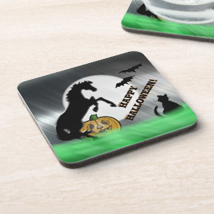 Hartpaarden V Halloween Bier Onderzetter