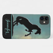 Hartpaarden V (mager geel groen) Case-Mate iPhone Case (Achterkant (horizontaal))