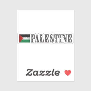 hartpalestijnse vlag v11 sticker