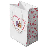 Hartpatroon cadeautas (Achterkant Gekanteld)