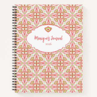 Hartpatroon Notitieboek – Interieur Pagina's Aanpa