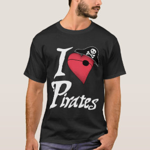 Hartpiraten - Donker T-shirt