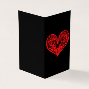 hartPlatonische Valentijn Notecard 25pk Kaart