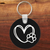 Hartpoot Sleutelhanger (Voorkant)