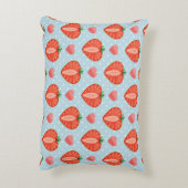 Hartrambes met pooldots en harten accent kussen (Achterkant (Verticaal))