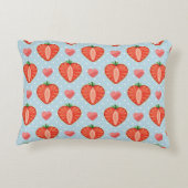 Hartrambes met pooldots en harten accent kussen (Achterkant)