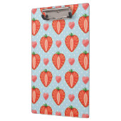 Hartrambes met pooldots en harten klembord (Links)