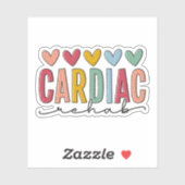 Hartrevalidatie, hartrehabilitatie sticker (Vel)