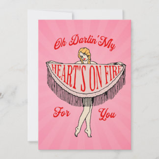 Hart's On Fire Plattegrond Kerstkaart