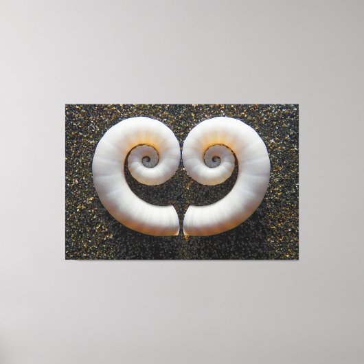 HARTSCHELPEN 40x60 Canvas Afdruk (Voorkant)