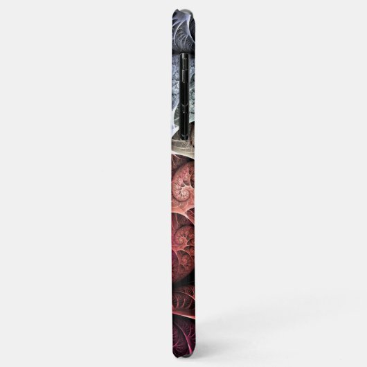 Hartslag, Abstracte Surreal Fantasy Fractal Art Case-Mate iPhone Case (Achterkant/links)