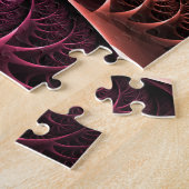 Hartslag, Abstracte Surreal Fantasy Fractal Art Legpuzzel (Zijkant)