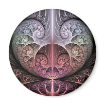 Hartslag, Abstracte Surreal Fantasy Fractal Art