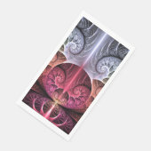 Hartslag, Abstracte Surreal Fantasy Fractal Art Servet (Hoek)