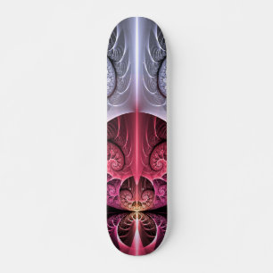 Hartslag, Abstracte Surreal Fantasy Fractal Art Skateboard