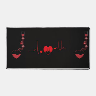 Hartslag & Bloeddonatie Bureaumat | Medische ECG