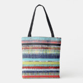 Hartslag Canvas tas (Achterkant)