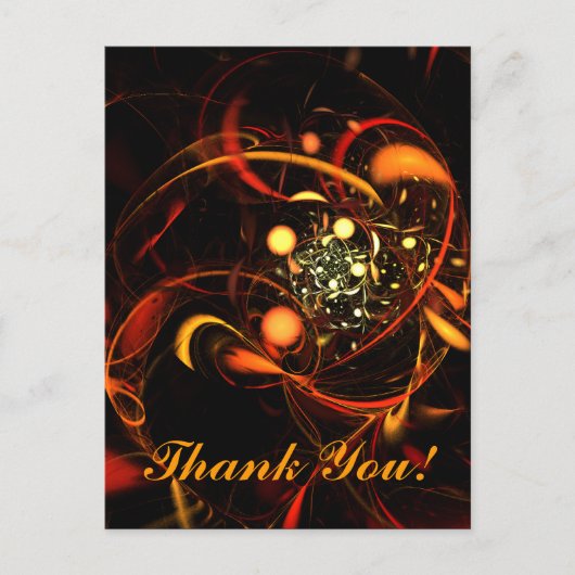 Hartslag Dank u Briefkaart (Voorkant)