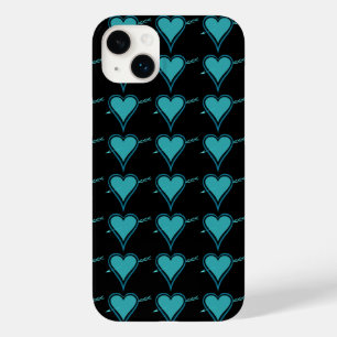 Hartslag en Pijl-zee Blauwgroen iPhone/iPad-draagt Case-Mate iPhone 14 Plus Hoesje