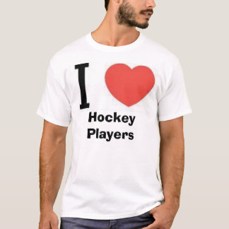 hartslag, hartslag, Hockey-spelers T-shirt