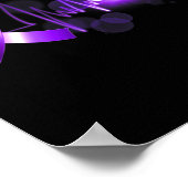 Hartslag Opioïd Ribbon Opioïd Overdosering Bewustm Poster (Hoek)