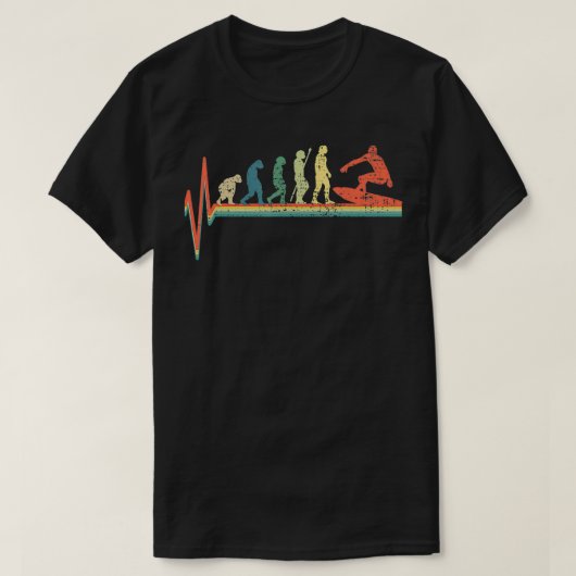 Hartslag Surf Gift T-shirt (Design voorkant)