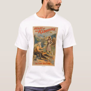 Hartslag van het Klondike Gold Mining Theater T-shirt