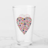 Hartslag van kralen glas (Voorkant)