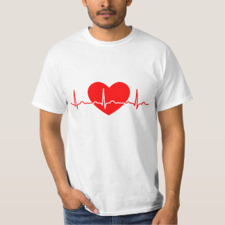 Hartslag van liefde t-shirt