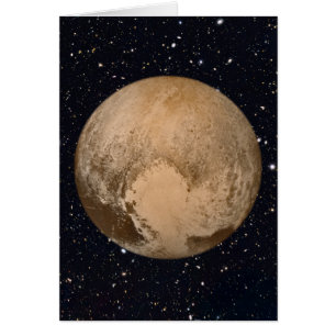 Hartslag van Pluto Starry Sky