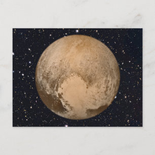 Hartslag van Pluto Starry Sky Briefkaart