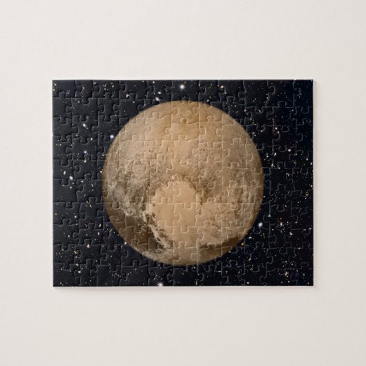 Hartslag van Pluto Starry Sky Legpuzzel (Horizontaal)