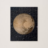 Hartslag van Pluto Starry Sky Legpuzzel (Verticaal)