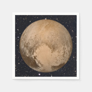Hartslag van Pluto Starry Sky Servet