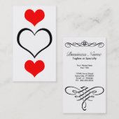 hartslag visitekaartje (Voorkant / Achterkant)