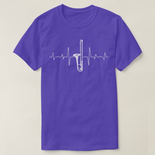 Hartslagtrombone T-shirt (Design voorkant)