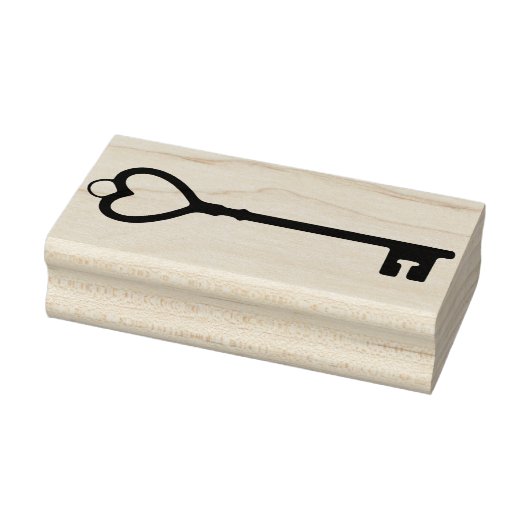 hartsleutelstempel 	rubberstempel (Stempel)