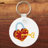 Hartslot Sleutelhanger (Voorkant)