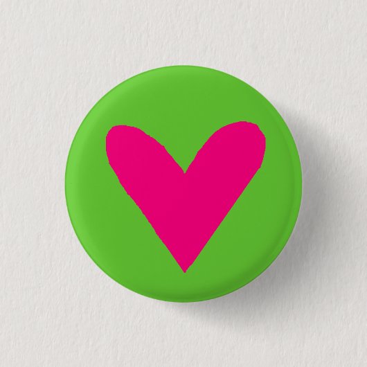 hartspeld ronde button 3,2 cm (Voorkant)