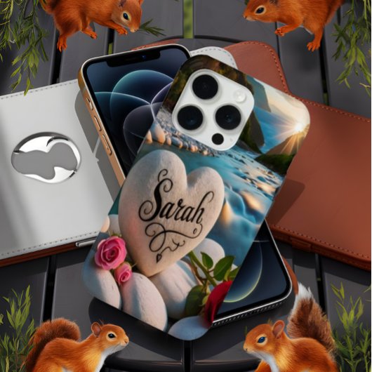 Hartsteen bij de rivier Case-Mate iPhone case