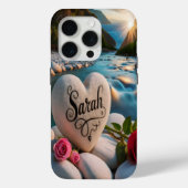 Hartsteen bij de rivier Case-Mate iPhone case (Achterkant)