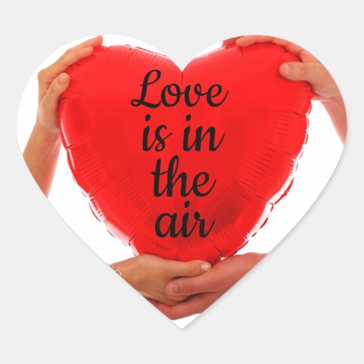 Hartstickers Hart Sticker (Voorkant)