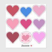 Hartstickers Sticker (Vel)