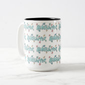 Hartstopper Wit Tweekleurige Koffiemok (Voorkant links)