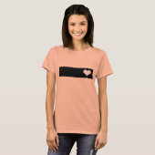 hartstreep t-shirt (Voorkant volledig)