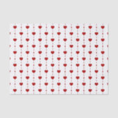 Hartstrings in het Rood Tissuepapier (Voorkant)