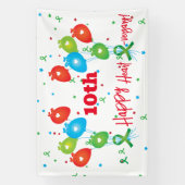 Harttransplantatie Jubileum  partij Spandoek (Verticaal)