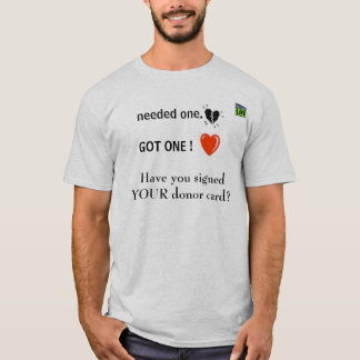 Harttransplantatie Ontvanger T-SHirt